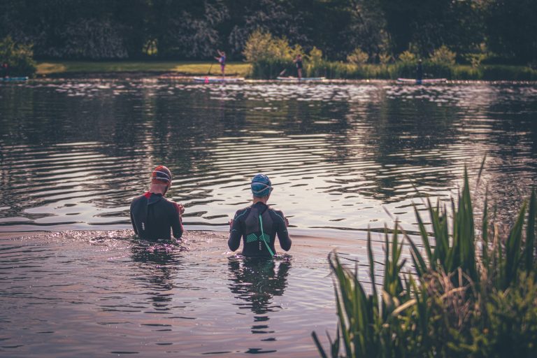 Open Water Swimming At Alderford