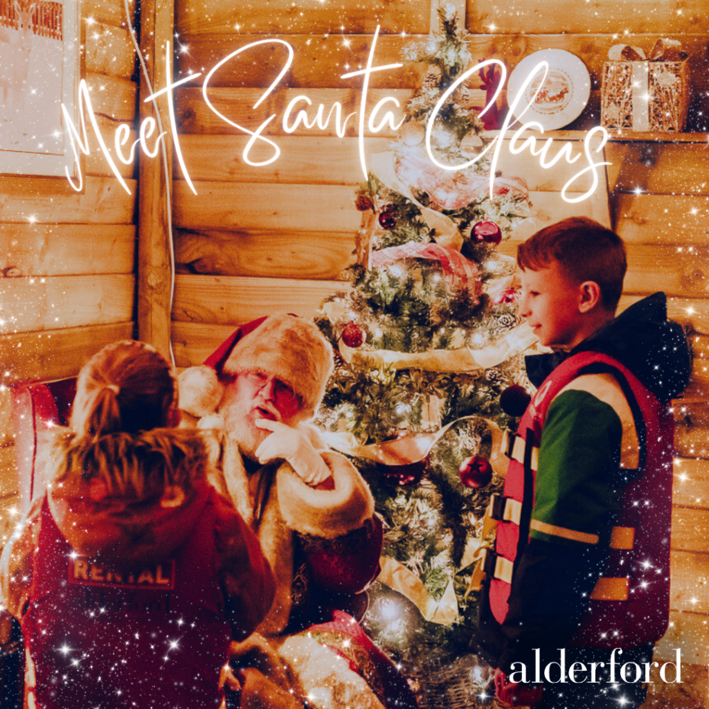 Santa in Grotto