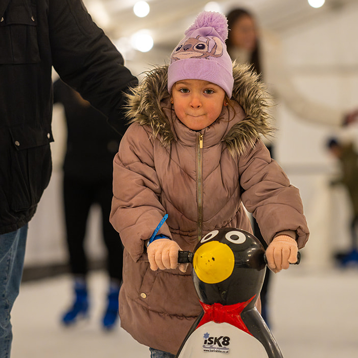 Glide Into The Festive Spirit On Real Ice