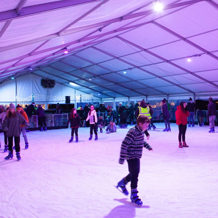 Real Ice Rink Near Herefordshire