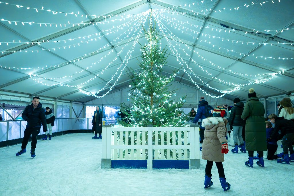 Festive Ice Skating Close To North Wales