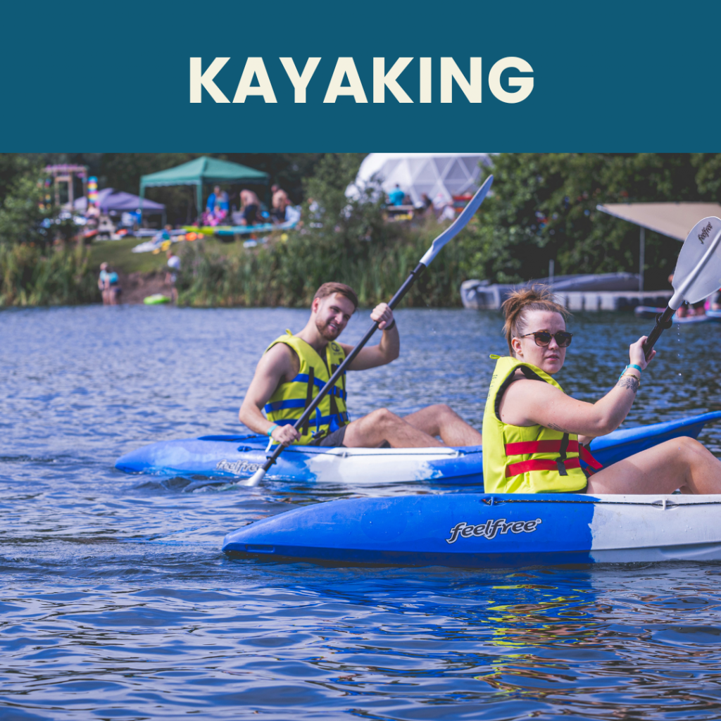 Two single kayaks