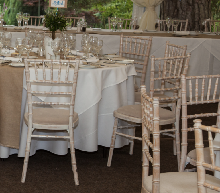 Alderford Venue Hire Tables and Chairs