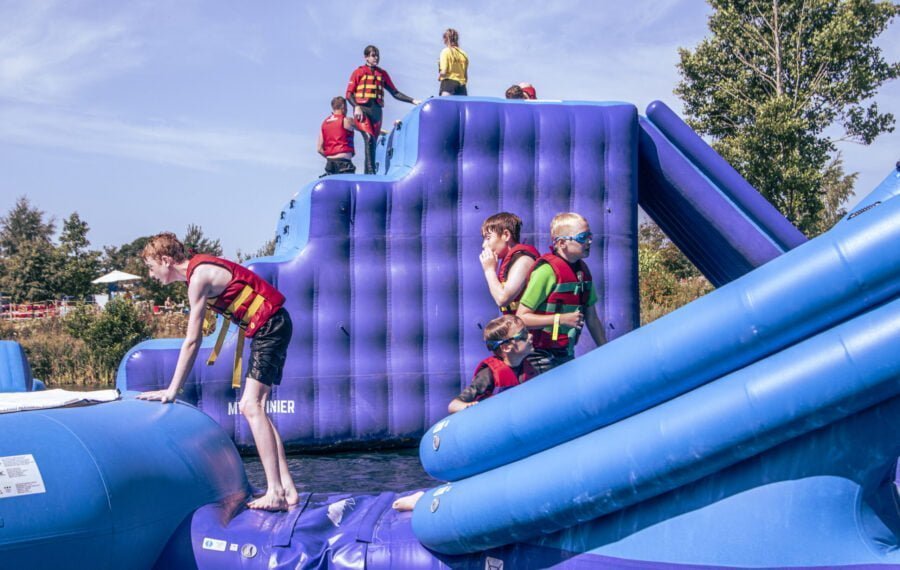 Shropshires Biggest Inflatable Water Park