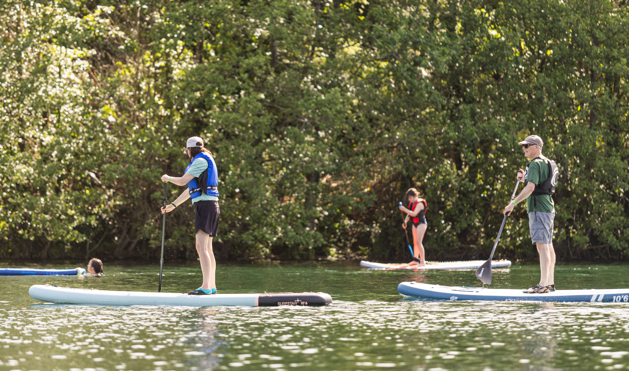 Self-launch Paddleboarding